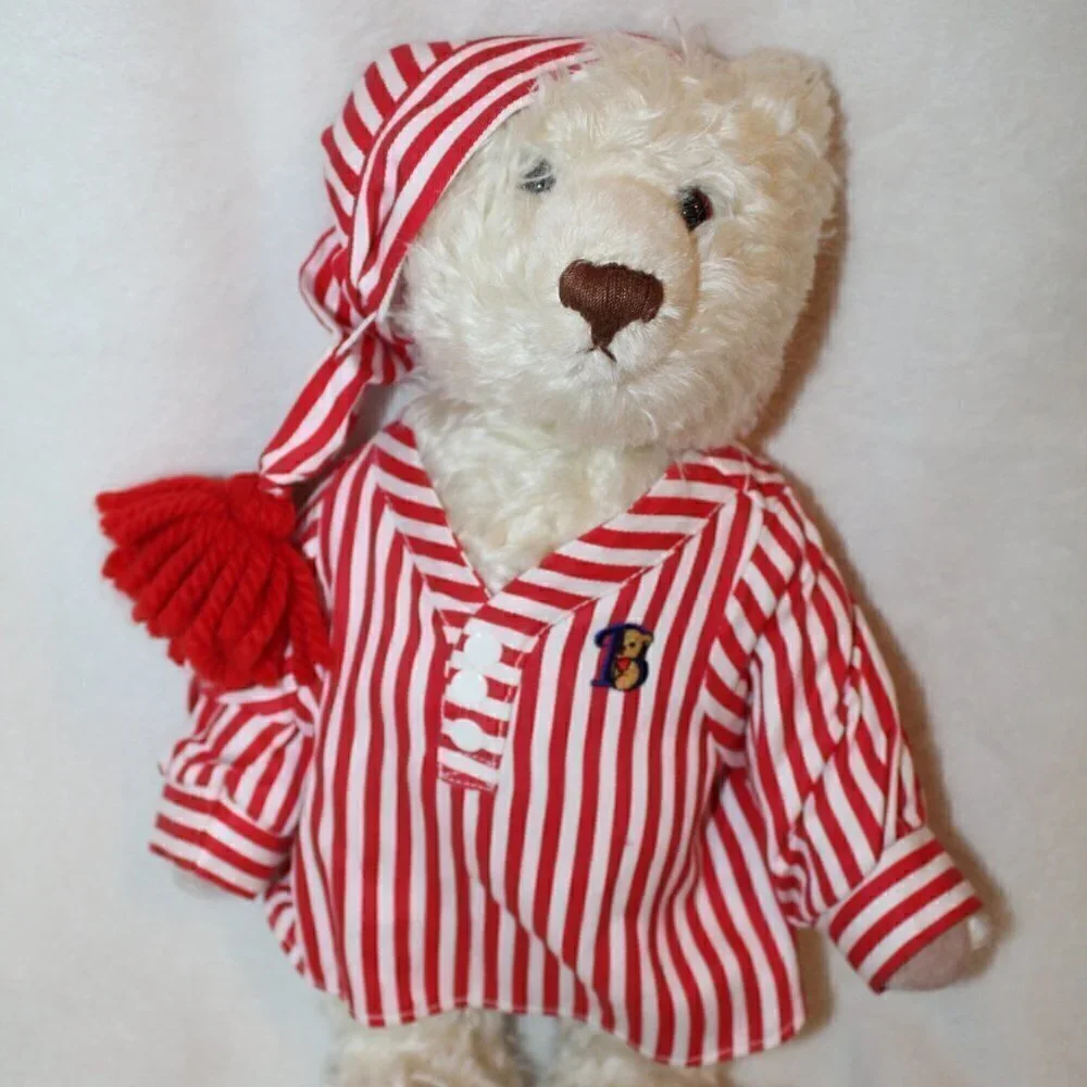 1996 Bialosky Treasury Bear Charlie Pajama Plush animal vintage